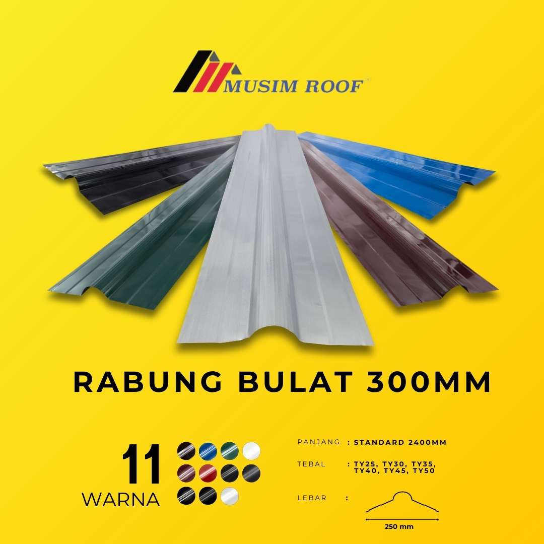 Rabung Bulat 300mm