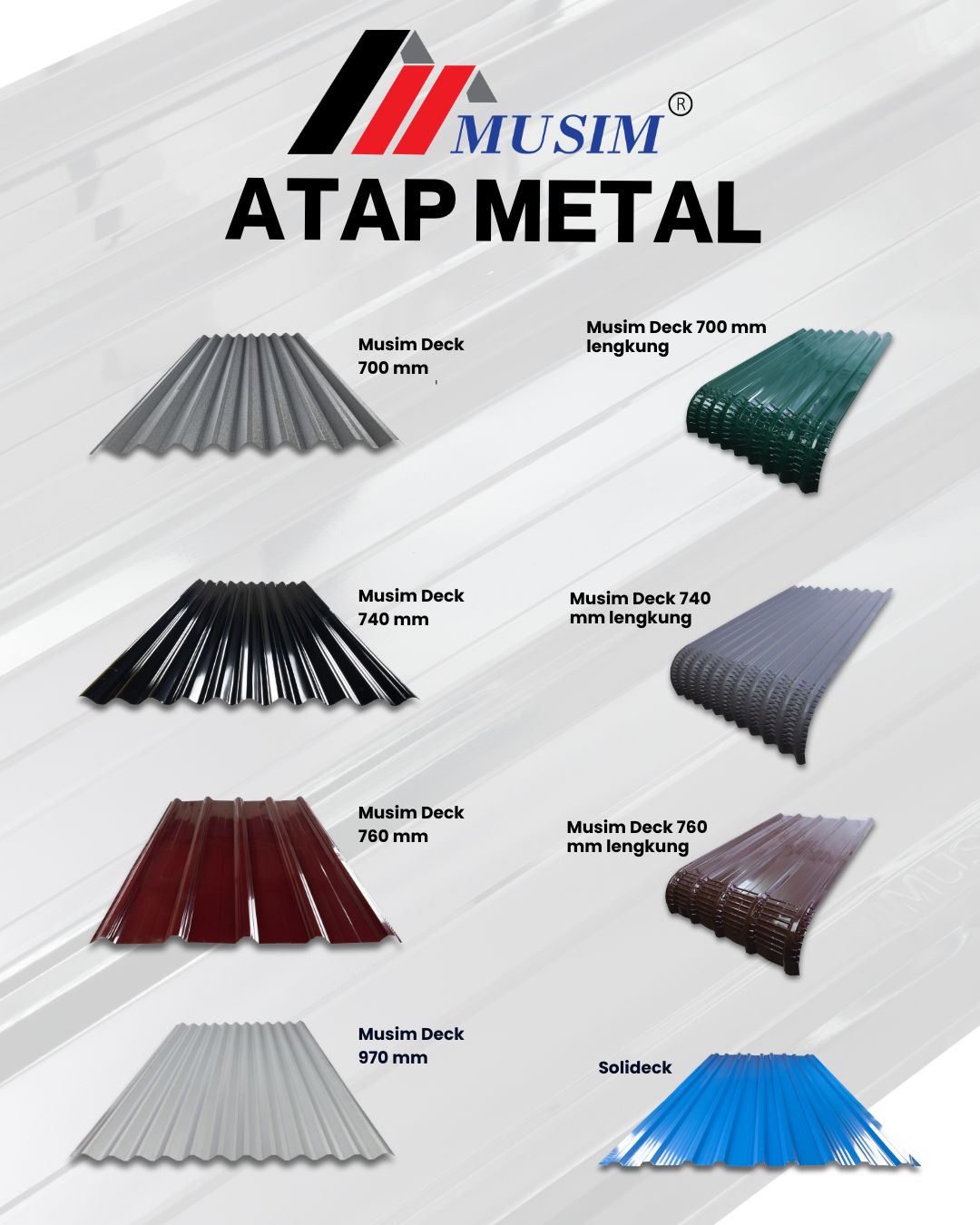 Atap Metal Musim Roof